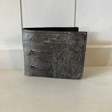 Load image into Gallery viewer, Iguana Bifold Wallet - Grey