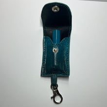 Load image into Gallery viewer, Chapstick Holder - Teal Iguana
