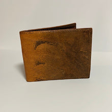 Load image into Gallery viewer, Iguana Bifold Wallet - Peanut Brittle