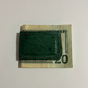 Iguana Money Clip - Green