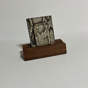 Python Card Holder with Magnetic Clip - Up