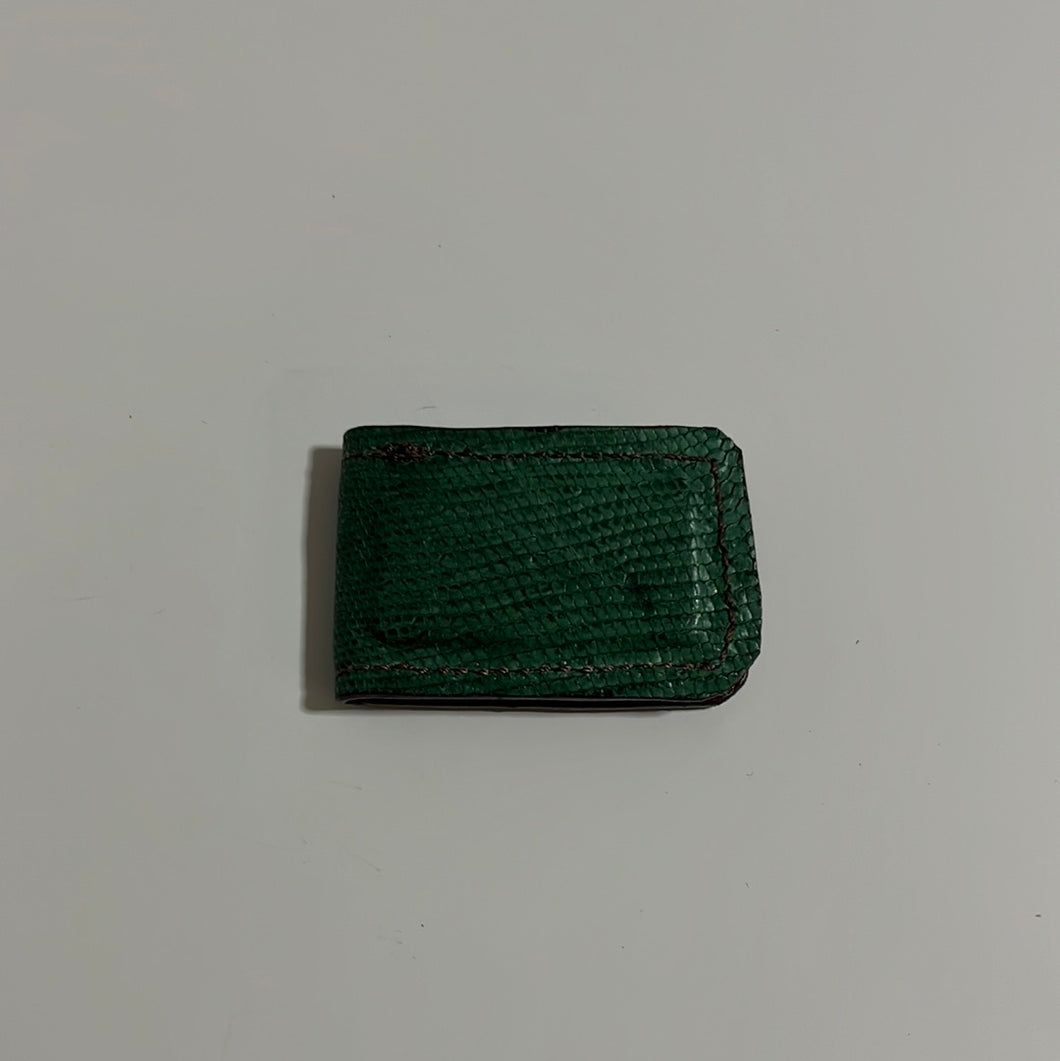 Iguana Money Clip - Green