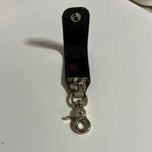 Python Belt Key Fob - Dark