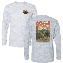 Load image into Gallery viewer, Python Cowboy Hunts Performance Long Sleeve